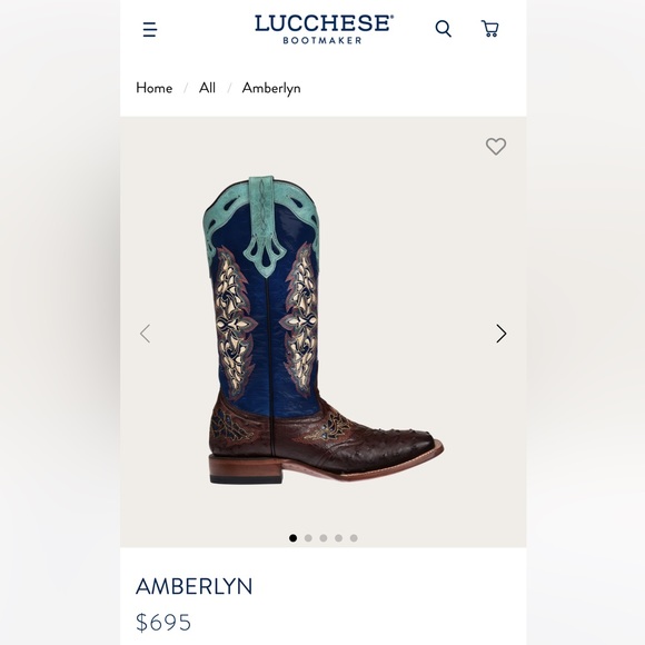 Lucchese Shoes - Lucchese boots https://www.lucchese.com/products/amberlyn-sienna-navy